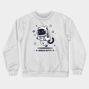 Space Kitty // Astronaut Cat. Crewneck Sweatshirt